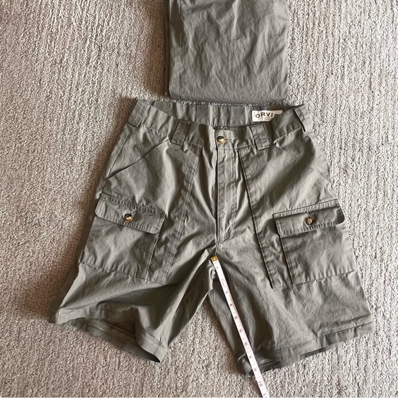 Orvis Convertible Hiking Pants Olive Green Men’s size 32 - Picture 8 of 8